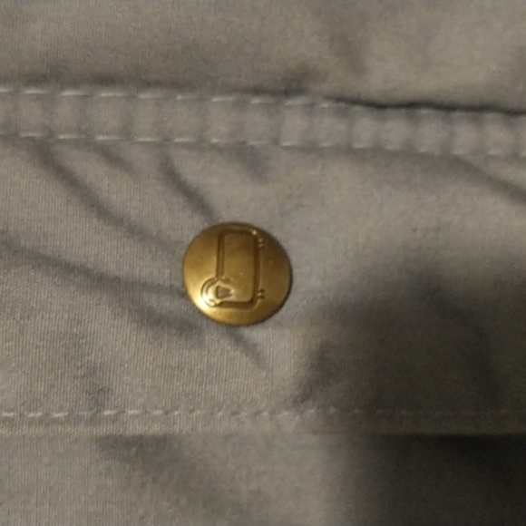 Woolrich woman's size L heavy quilted lined winter parka coat in periwinkle blue - Picture 8 of 16